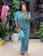 Sky Pure Linen Co-ord Set